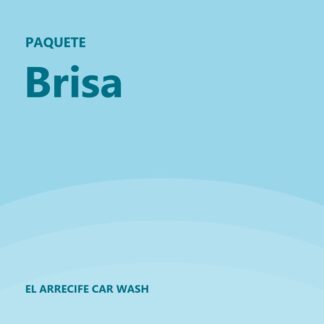 Portada del paquete Brisa de El Arrecife Car Wash